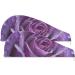 Purple Rose Dewdrop Hair Towel 2 Pack | Super Absorbent Quick Dry Hair Turbans for Women & Girls - Buy Online on GoSupps.com