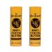 Cococare 100% Cocoa Butter Stick - All-Natural Cocoa Butter Emollient for Ultimate Skin Hydration & Protection - The Yellow Stick - (2 Pack) 1 Ounce (Pack of 2)