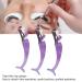 3-Piece Stainless Steel Lash Tweezers Set | Curved & Firm Bite Eyelash Applicator Tool for Extension Removal - Buy Online on GoSupps.com
