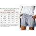 Women's Comfy Drawstring Elastic Waist Shorts | Summer Beach Lightweight Pants with Pockets - Light Blue - Buy Online on GoSupps.com