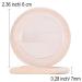 12 Soft Beige Makeup Powder Puffs - Ideal for Loose Setting & Pressed Powder | Cotton Face Pads for Flawless Skin - Buy Online on GoSupps.com