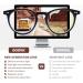 DOOViC Blue Light Blocking Reading Glasses - 4 Pack Fashion Round Computer Readers for Men & Women - Anti Eye Strain 2.25 Strength - Stylish & Comfortable - Buy Online on GoSupps.com