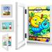 Yizemay children's picture frame A4 picture frame children's drawings for children's drawings White