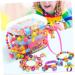 HEMOTON 1 Box Necklace Jewelry Little Girl Necklace Childrens Toy Pop Beads Toys Toys Jewelry Making Kit Toys DIY Necklaces Beads Bracelets Cute Bracelets for - Buy Online on GoSupps.com
