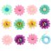 50 Pcs Cute Flower Elastic Hair Ties for Girls - Multicolor Candy Toddler Scrunchies - Soft Ponytail Holders by Zifengcer - Buy Online on GoSupps.com