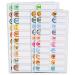 Kids Name Labels - Waterproof Handwritten Baby Bottle & Name Stickers (80 Pack) - Buy Online on GoSupps.com