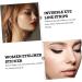 PLAFOPE 72 Pairs Glitter Eyeliner Reusable Eyeliner Sticker Instant Eyeliner Stickers Double Side Tape - Buy Online on GoSupps.com