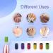 Sanding Bands for Nail Drill - CORFULRA 300pcs 6 Colors Nail Sander Set - Rainbow Mandrel Nail Drill Bit for Acrylic Nails - Buy Online on GoSupps.com