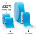 2in X 103 Feet OK TAPE PRO Bulk Kinesiology Tape - Original Latex Free Therapeutic Tape - Free Cut - Printed Black - Buy Online on GoSupps.com