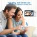 Taktark Baby Monitor with Camera - 4.3 Video Babyphone Night Vision Intercom Digital Zoom & Temperature Monitoring - BM612-EU - Buy Online on GoSupps.com