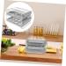 Healvian Food Tray Drawer Eggs Plastic Egg Tray Fridge Bin Household Egg Tray Egg Box Refrigerator re-usable - Buy Online on GoSupps.com
