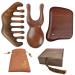 Miupoo Wood Gua Sha Manual Massage Board Kits Face Scalite Cellulite Massager Body Massage Roller Triggerpunkt Massage device 3 pieces Gua Sha Kits