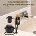 Professional Safe Shaver Set - Soft Brush Soap Dish & Stand Holder for Clean & Tidy Grooming | International Shipping - Buy Online on GoSupps.com