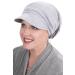 Cardani Slouchy Newsboy Hat - Viscose from Bamboo Slouch Caps for Women One Size Luxury Bamboo - Grey Heather
