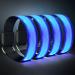 Flintronic LED Bracelet - 4 pcs Reflective Lighting Tape Safety Light Band for Night Running & Outdoor Sports - Unisex Blue - Buy Online on GoSupps.com