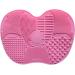 Silicone Makeup Brush Cleaning Mat (Pink)