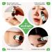 Leczhmyo Organic Castor Oil Roll on for Belly Face Body Under Eyes Certified Organic Cold Pressed Hexane Free Unrefined 3 Glass Bottle Pure Roller Ball Castor Oil to Moisturize Skin Lips - Buy Online on GoSupps.com