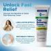 Globe Pain Relieving Cream 4% Lidocaine | Maximum Strength Numbing Relief for Muscle Joint Backache & Soreness | Fast Acting Unscented 3oz - Buy Online on GoSupps.com