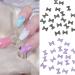 50x Cute Bowknot Nail Resin Nails Art Decorations 3D Nails Art Jewels Supplies For Acrylic Nails 50x 3d Nails Art Bowknot Nail Nails Decoration Jewels Supplies pale yellow - Buy Online on GoSupps.com