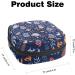 Guantierendiy Sanitary Napkin Storage Bag Raccoon Leaves Pattern Menstrual Cup Pouch Nursing Pad Holder Tampon Bags Feminine Product Pouches Portable Period Kit Bag Color 5 - Buy Online on GoSupps.com