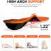 High Arch Support Work Boot Insoles - Memory Foam Gel Inserts for Plantar Fasciitis Relief Flat Feet & Achilles Tendonitis - Men & Women Size L (9.5-10.5/M 10.5-11.5 - Buy Online on GoSupps.com