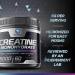 Pure Creatine Powder 5000mg - Unflavored Micronized Creatine Monohydrate | Keto & Vegan | Supports Muscle Growth & Strength | 60 Servings - Buy Online on GoSupps.com