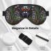 Buy Tropical Rainforest Spiders Adjustable Eye Mask - Unisex Blackout Sleep Mask for Travel Yoga & Home - Buy Online on GoSupps.com