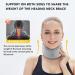 Weikeya Neck Brace - Chin Curve Design for Forward Tilt | Sponge Polyamide Fiber | International Shipping Available - Buy Online on GoSupps.com