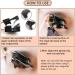 DIEREFEN Magnetic Eyelashes Natural Look False Eyelashes Magnetic Eyelashes With Applicator Reusable Magnetic Eyelashes No Glue Or Liner Needed Easy To Take Double Layer Independent Magnetic Box (A) - Buy Online on GoSupps.com