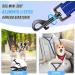Buy Slowton Adjustable Double Dog Leash for 2 Dogs - 360 Rotatable & Reflective - Light Blue for Small Dogs (3-9 kg) - Buy Online on GoSupps.com