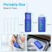 Enpuly Cordless Water Flosser | Rechargeable Dental Oral Irrigator - 4 Jet Tips, 3 Modes, IPX8 Waterproof - Mini Portable for Travel & Home (Dazzling Blue) - Buy Online on GoSupps.com