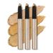 Lidscay stick matt shimmer eyeshadow pen crayon smooth water-resistant pigmented creamy eyeshadow pen Eye champagne protective pin Eye makeup (#c set (03-04-05)))