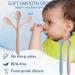 Okonkn Bite Tube Baby Dental Aid Set - 5 Piece BPA-Free Silicone Teething Toys for Babies 3 Months+ | Baby Accessories for Boys & Girls - Buy Online on GoSupps.com