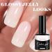 Natural Gel Nail Polish Milky White Nail Polish Gel Jelly Calm White LED Soak Off UV Nail Art Manicuring Varnish 10ML Nail Gel Gift for Women Nail Art Manicure at home Christmas - Buy Online on GoSupps.com