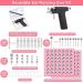 Professional Ear Piercing Gun Kit with 230 Pcs Stainless Steel Stud Earrings - Salon & Home Nose Piercing Tools Set - Buy Online on GoSupps.com