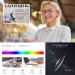 AMOMOMA Retro Square Blue Light Blocking Reading Glasses for Women - Transparent Brown+c3 Grey Tortoise 1.5x | AM6033 C2 - Buy Online on GoSupps.com