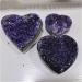 Natural Amethyst Geode Loving Heart Shape Quartz Cluster Crystal Specimen qiangang (Size : 420-480g) - Buy Online on GoSupps.com
