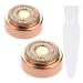 Hair Remover Replacement Heads Replacement Heads for Flawless Generation 2 Facial Hair Remover Flawless Replacement Heads 2PCS Hypoallergenic Replacement Heads for Finishing Touch 18 Karat Gold-Plated