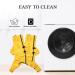 Minezi High Collar Waterproof Dog Raincoat Set - Reflective Strips & Zippers - Yellow XXX-Large (Back Length: 56-59cm) - Ideal for All Dog Breeds - Buy Online on GoSupps.com
