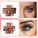 Eyeshadow Palette Makeup Eyes Professional Makeup Eye Shadow Palette Nude 16 Colors Shimmer Matte Ultra Pigmented Eye Shadow with Mirror and Brush (B) - Buy Online on GoSupps.com