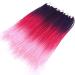 Ombre Red Pre-Looped Box Braids Crochet Hair 6 Packs 24 Inch 3X Goddess Senegalese Twist Kanekalon Braiding Hair Extensions - Purple/Red/Pink - Buy Online on GoSupps.com