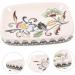 Amosfun Soap Case soap container Fashion sink portable Soap Draining Holder household products Adorable Soap Holder sponge shower soap dish drain rack Soap soap dispenser vintage As Shown 1 14X11X3CM - Buy Online on GoSupps.com