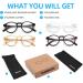 Blue Light Blocking Reading Glasses 4 Pack Mix 1.5 Diopters - Anti Glare, Headache & Eye Strain Relief for Women Men - UV Filter Computer Eyeglasses Readers - Buy Online on GoSupps.com