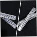 1pc Cross Clip Elegant Hairpin Rhinestone Side Clip Bling Side Clips Fashion Hairpin Clear Rhinestone Bobby Pins Girl Hair Clip Wedding Hair Diamond Bride Rhinestones Zircon - Buy Online on GoSupps.com