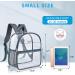 Paxiland Clear Stadium Approved Backpack with Wide Shoulder Straps - Grey - Buy Online on GoSupps.com