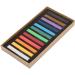 Restokki Hair Dyeing Chalk Hair Chalk Comb Non-Toxic Washable Hair Dye Crayon Salon Set Disposable Hair Dye Stick Suitable For Girls Children And Adolescents (12Colors) - Buy Online on GoSupps.com