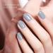 Grey Gel Nail Strips KALEFUL Semi Cured Gel Nail Stickers Nail Art Decoration Design Supplies - Buy Online on GoSupps.com