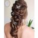 Prosy Bridal Wedding Hair Pins - Silver Crystal Rhinestone Hair Clips for Women & Girls (3 Pack) - Buy Online on GoSupps.com