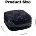 Black Sea Turtle Sanitary Napkin Storage Bag - Portable Menstrual Period Kit Pouch - Buy Online on GoSupps.com