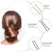 150 PCS Hair Pins for Buns - DUAIU U Shaped Pins Bobby Pins with Box - 6 cm Hair Grips Bobby Pins for Women Girls All Hair Types (Black & Blonde & Brown) - Buy Online on GoSupps.com